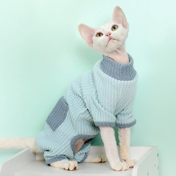 Dress Your Cat in Style with Our Four-Legged Pet Clothing