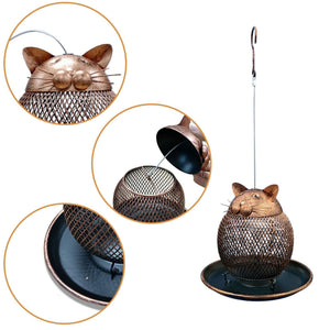Discover the Joy of Birdwatching with Our Cat Shaped Bird Feeder