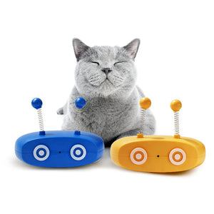 Unleash the Fun with the Electric Robot Laser Cat Toy!