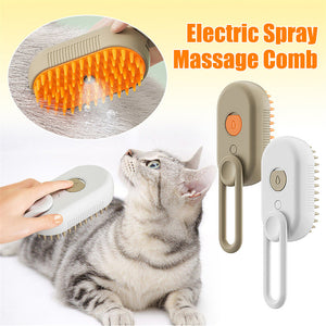 Transform Your Pet's Grooming Experience with the Steamy Dog Brush 3 In 1 Electric Spray
