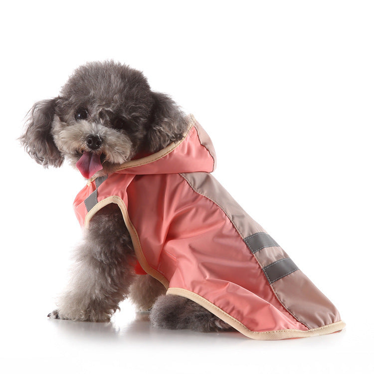 Transform Your Pet's Experience with Our Reflective Large Pet Raincoat