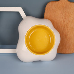 Elevate Your Pet's Dining Experience with the Egg-shaped Pet Bowl