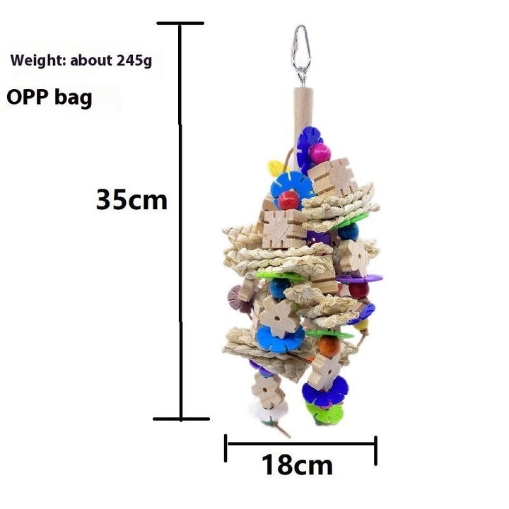 Discover the Joy of Playtime with the Parrot Gnawing Toy