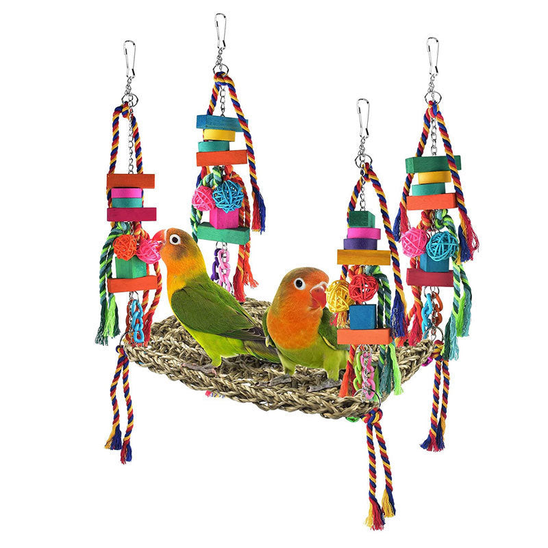 Parrot Climbing Net Toy Bird Cage