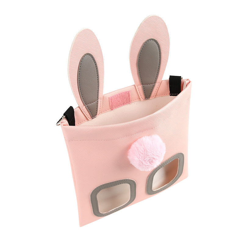 Cute Straw Bag Totoro Bunny Feeder