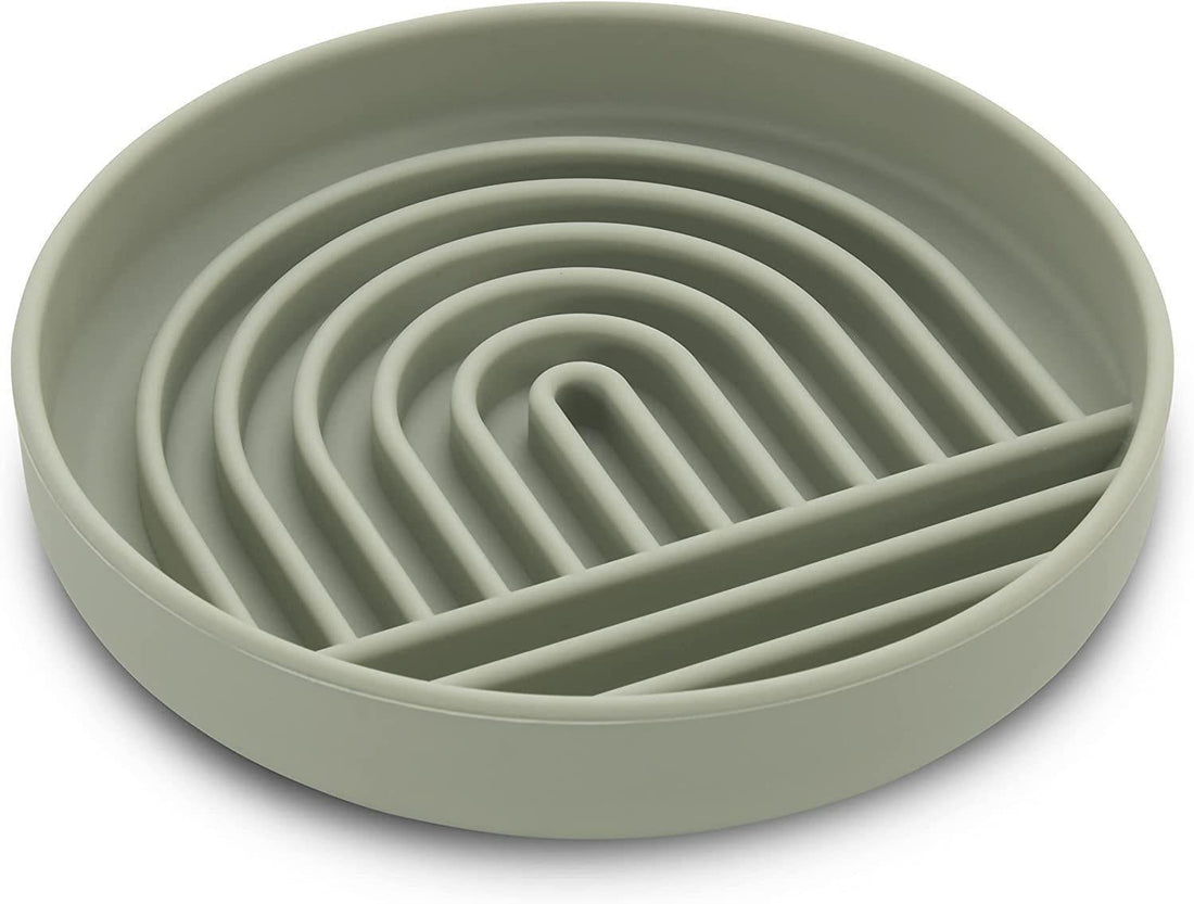 Pet Cat Simple Slow Feeding Bowl