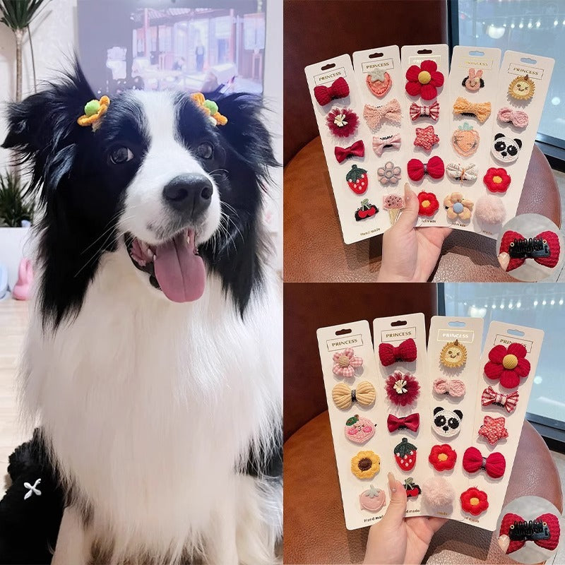 Home Cartoon Creative Mini Dog Hairpin