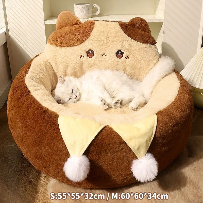 Bed Round Mattress Winter Warm
