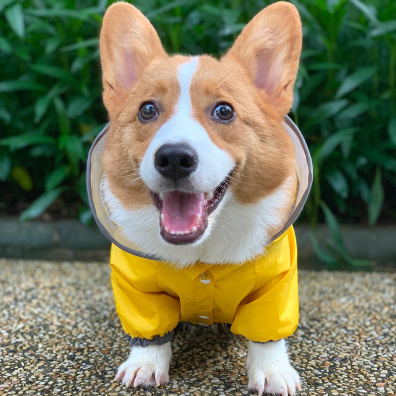 Dog Four Legged Waterproof Pet Clothing