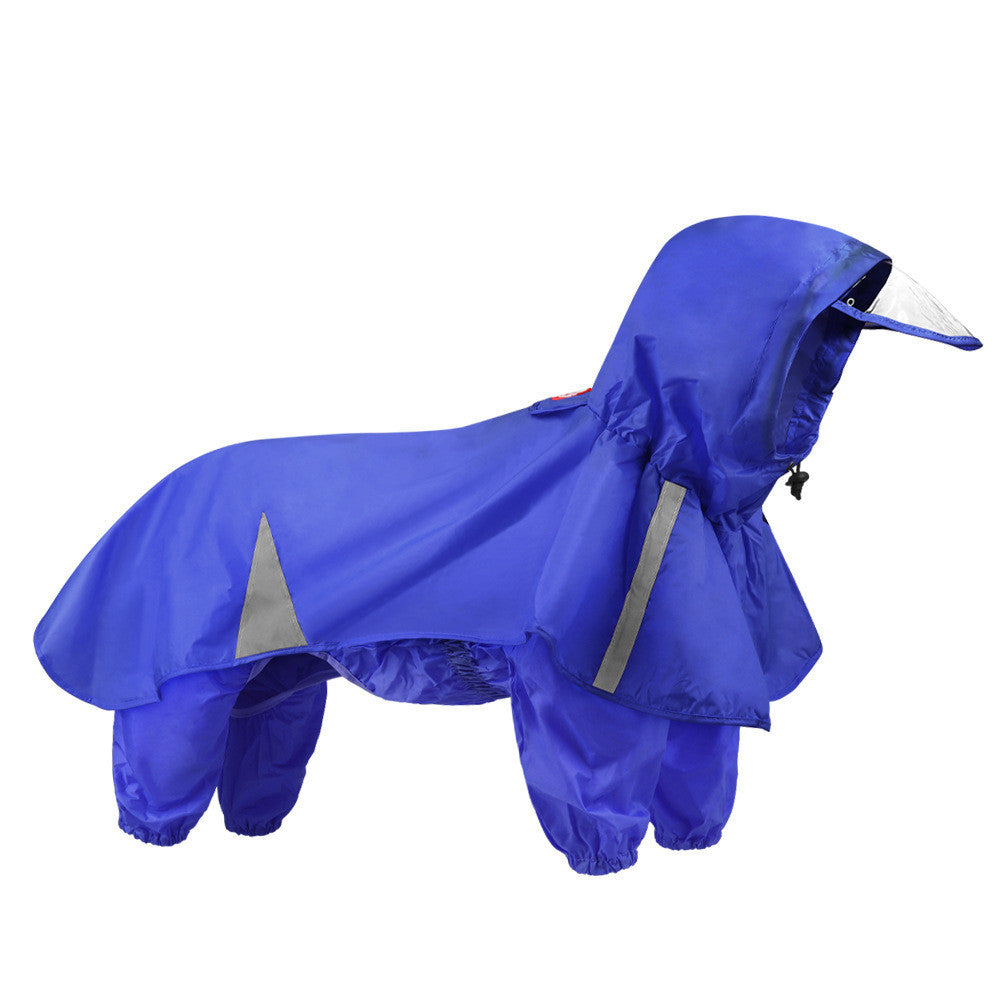 Pet Personalized Cloak Hooded Raincoat