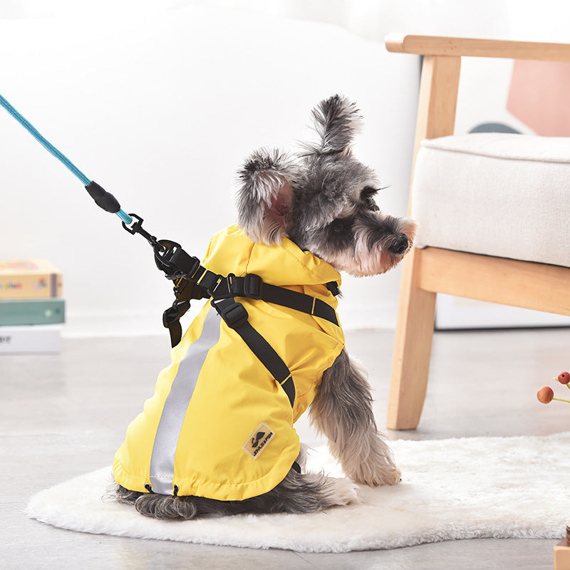 Pet Chest Back Waterproof Clothes