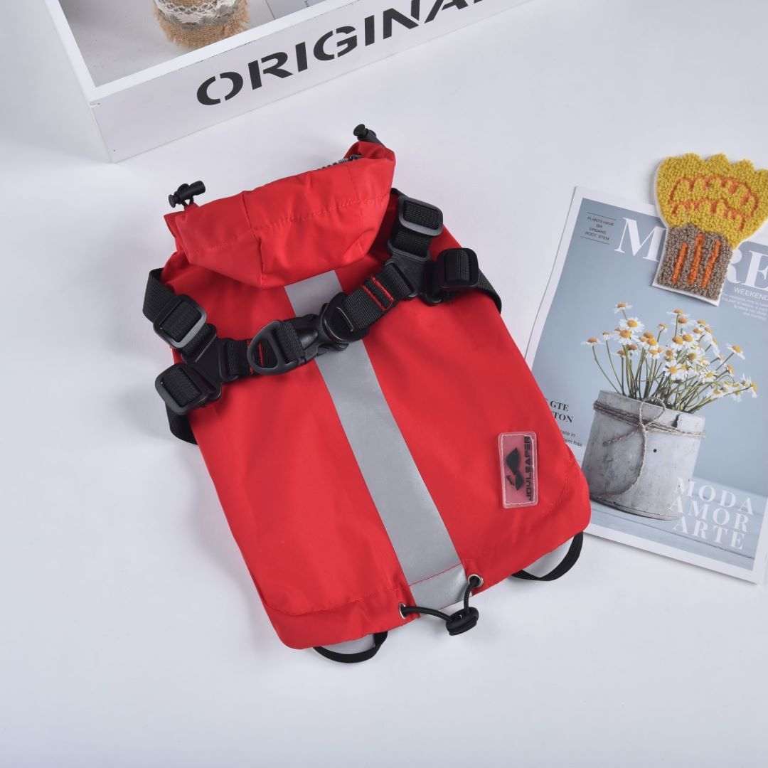 Pet Chest Back Waterproof Clothes