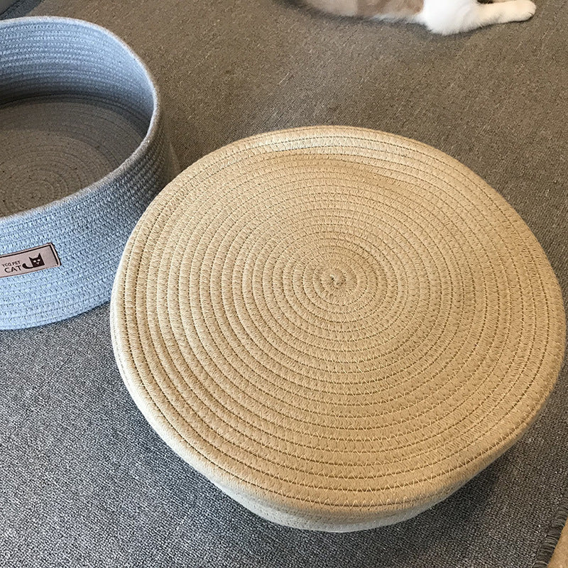 Cat Litter Small Dog Round Bed