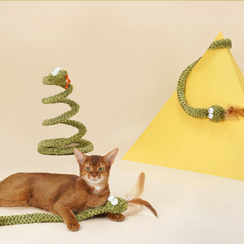 Snake Cat Teasing Stick Cat Toy