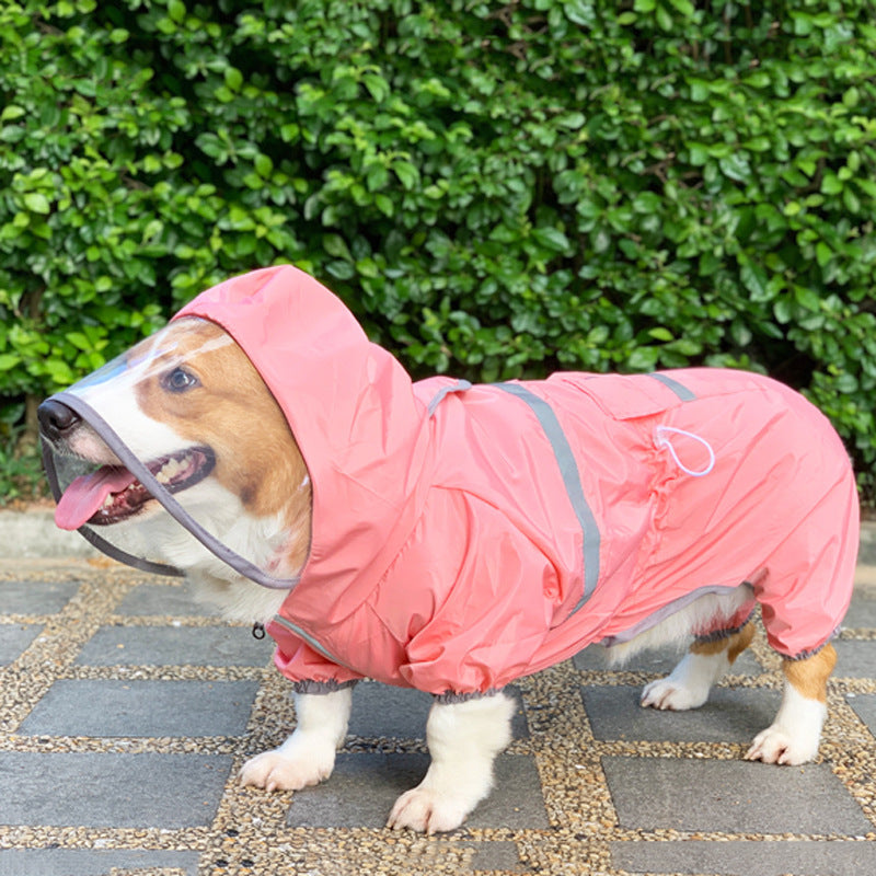 Dog Four Legged Waterproof Pet Clothing