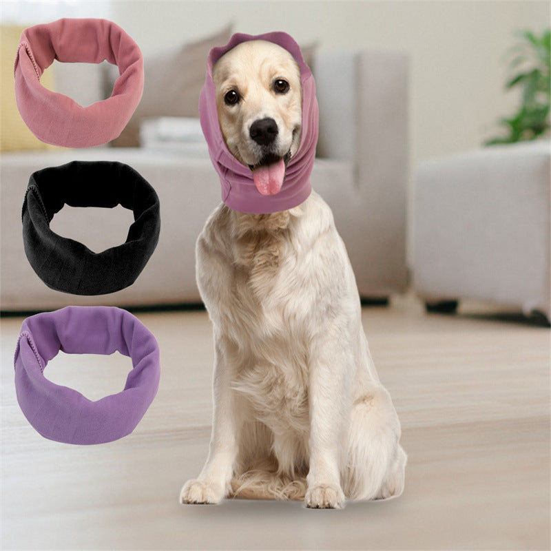 Calming Dog Ear Cover, Noise Reducing,, Anxiety Relief