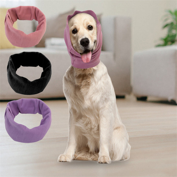 Calming Dog Ear Cover, Noise Reducing,, Anxiety Relief