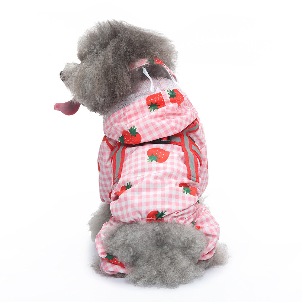 Pet Sound Dog Raincoat