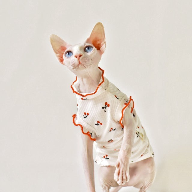 Summer Vest Cat Clothing