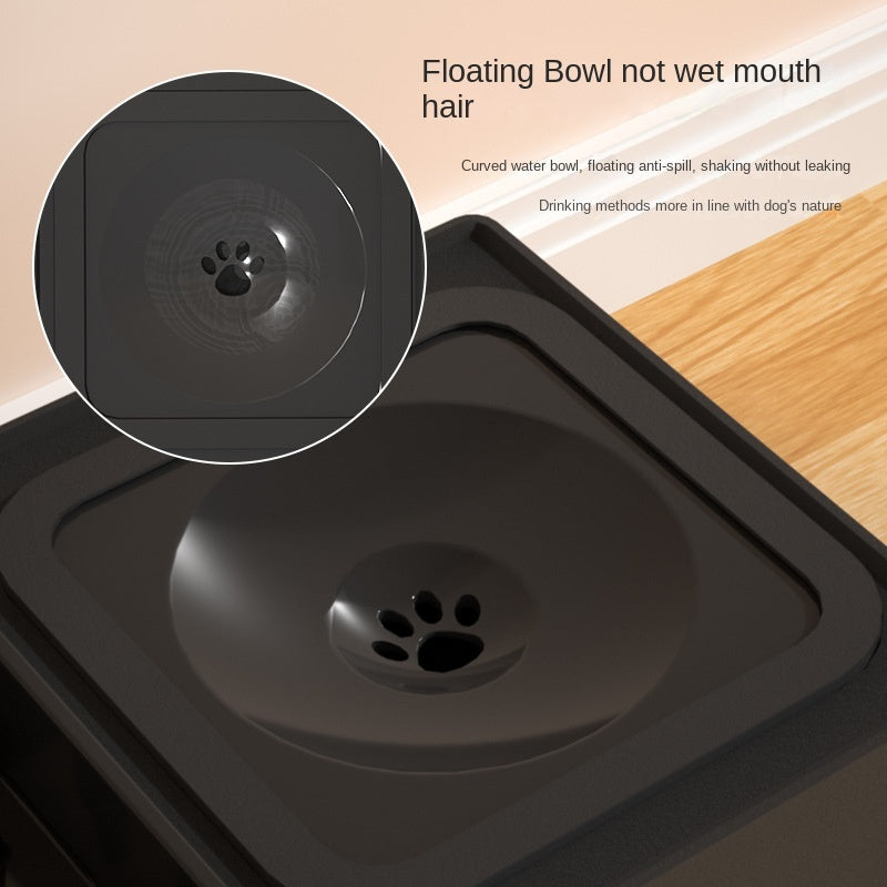 Dog Double Bowl Adjustable Height