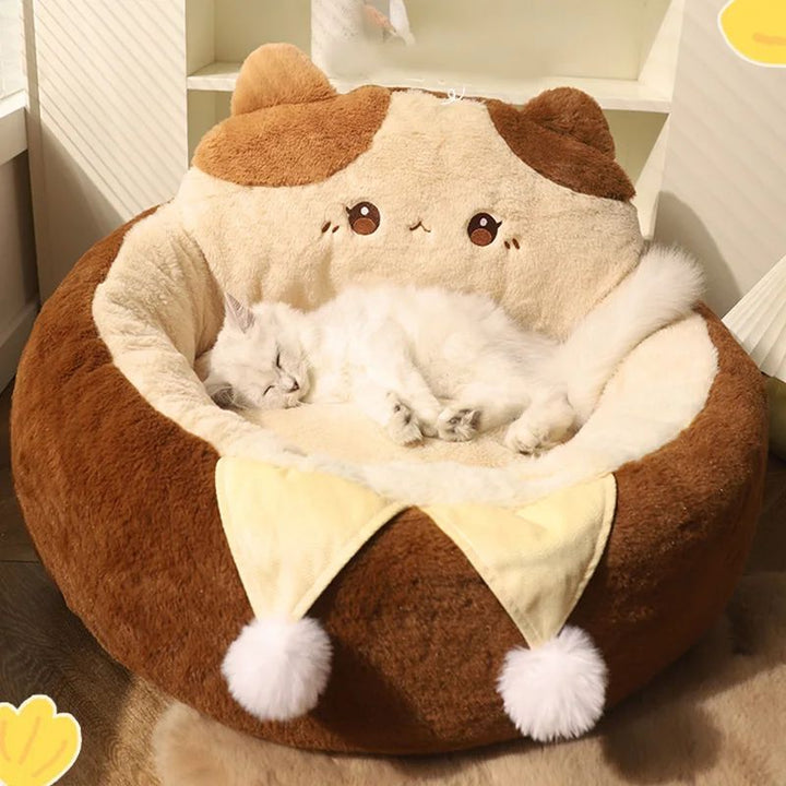 Bed Round Mattress Winter Warm