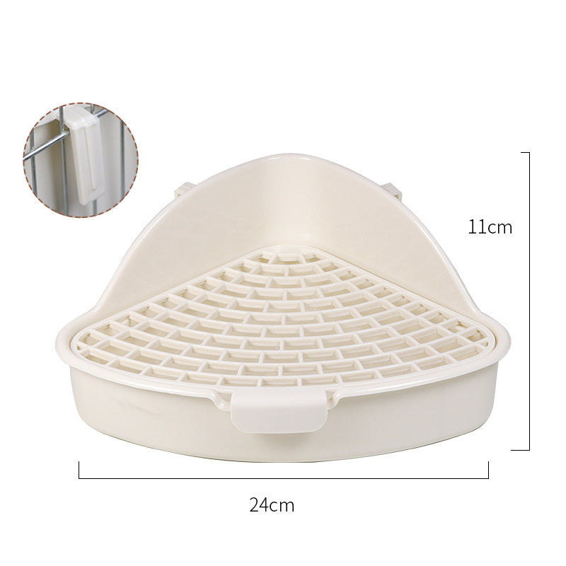 Litter Box Bunny Corner Toilet Box