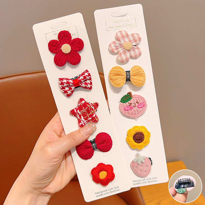 Home Cartoon Creative Mini Dog Hairpin