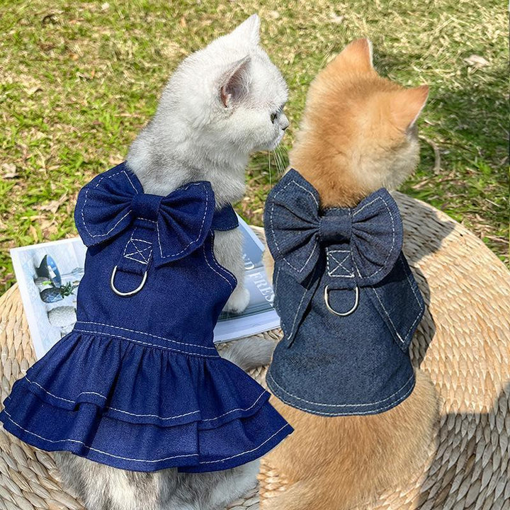 Pet Walking Out Chest Back Leash