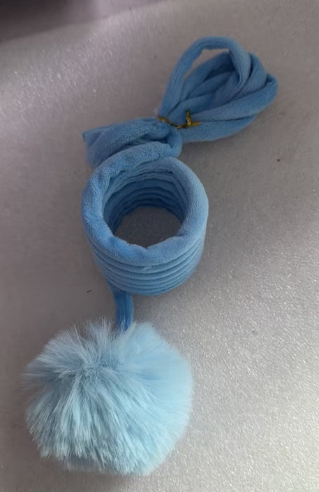 Cat Toy Spring Rabbit Hair Ball Interactive