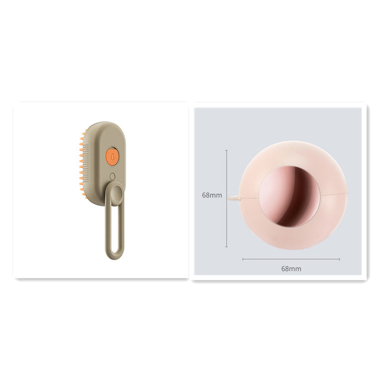 Steamy Dog Brush 3 In 1 Electric Spray