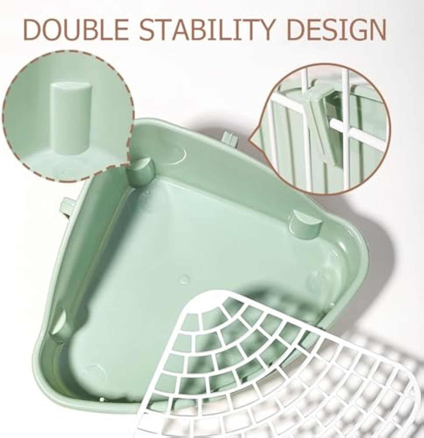 Litter Box Bunny Corner Toilet Box