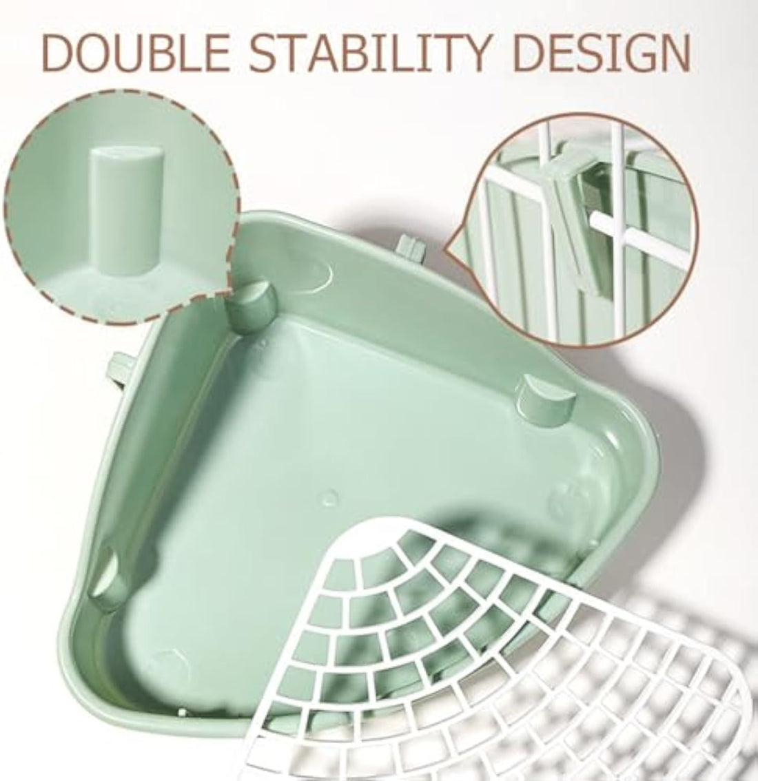 Litter Box Bunny Corner Toilet Box