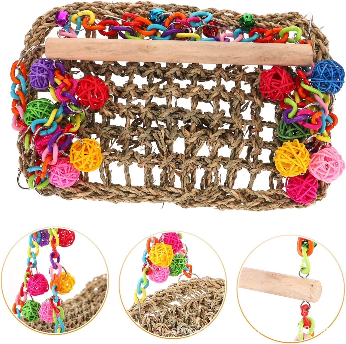 Parrot Climbing Net Toy Bird Cage