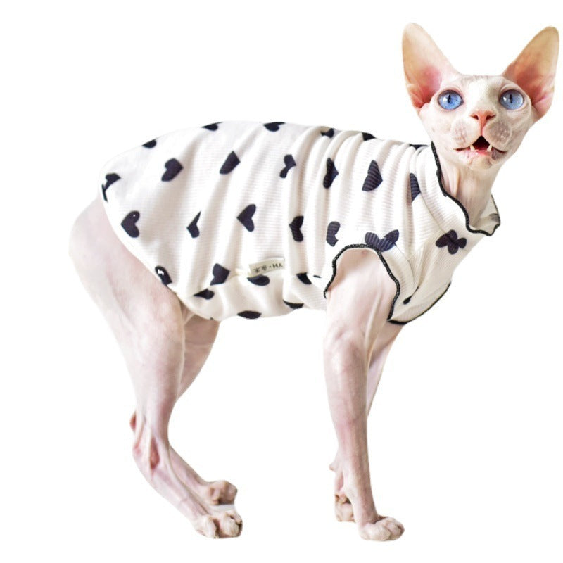 Summer Vest Cat Clothing