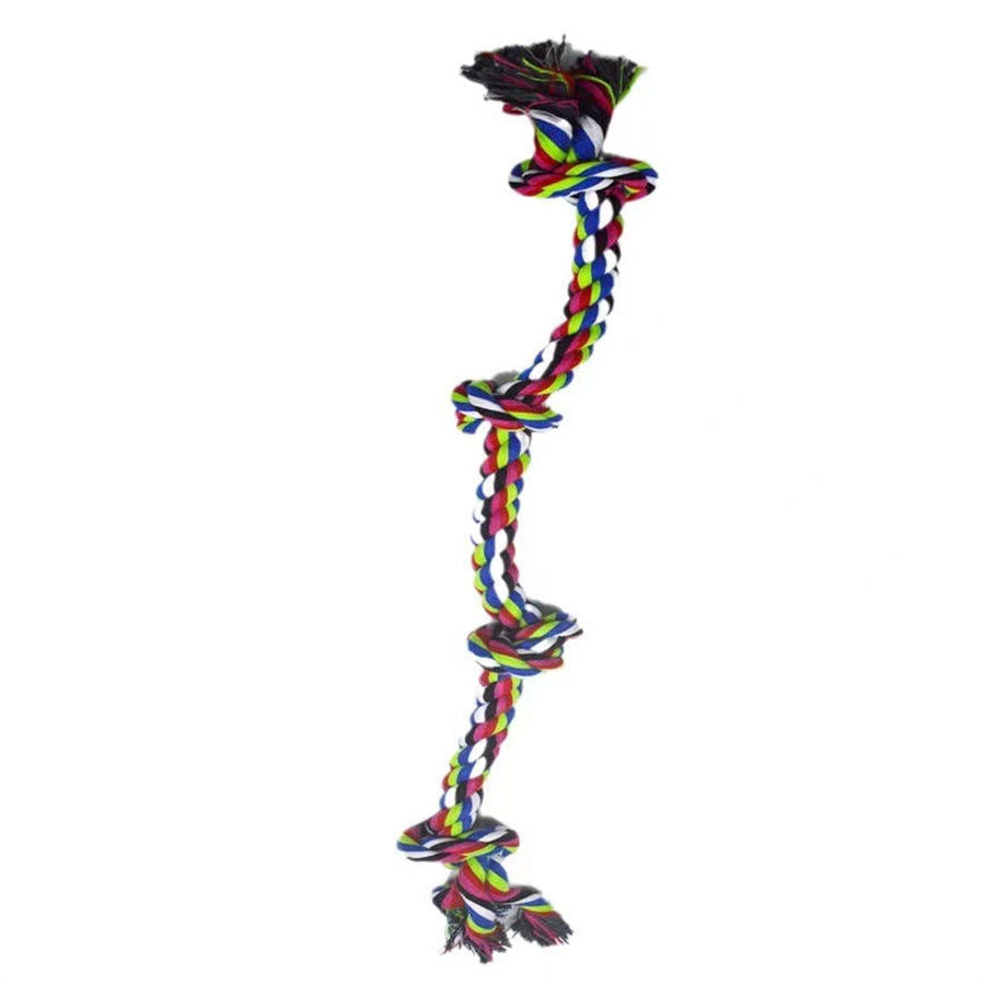 Heavy-Duty Rope Knot Dog Toys , Interactive Tug Of War