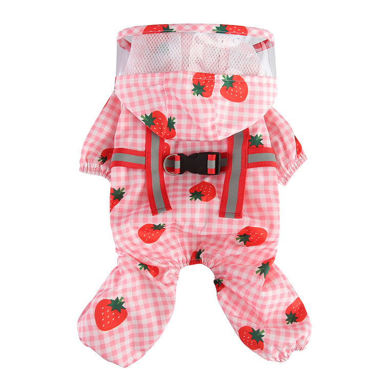 Pet Sound Dog Raincoat