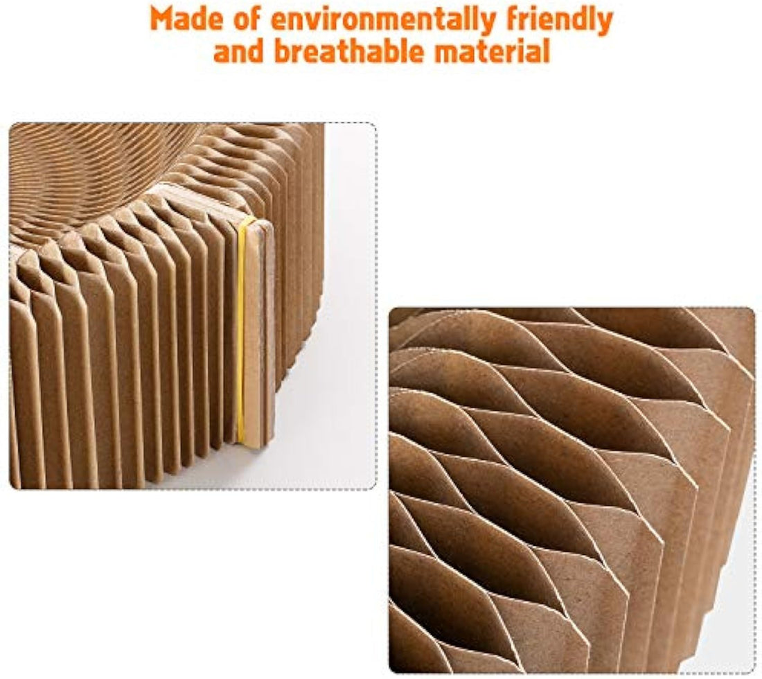 Collapsible Cat Scratcher Lounge Bed