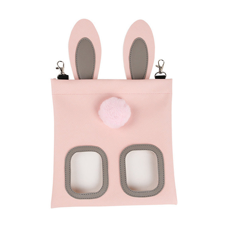 Cute Straw Bag Totoro Bunny Feeder