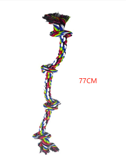 Heavy-Duty Rope Knot Dog Toys , Interactive Tug Of War