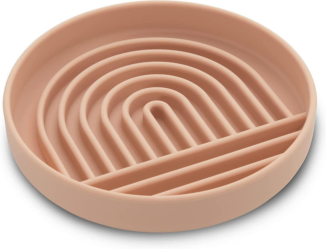 Pet Cat Simple Slow Feeding Bowl