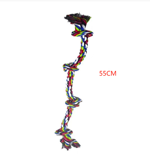 Heavy-Duty Rope Knot Dog Toys , Interactive Tug Of War