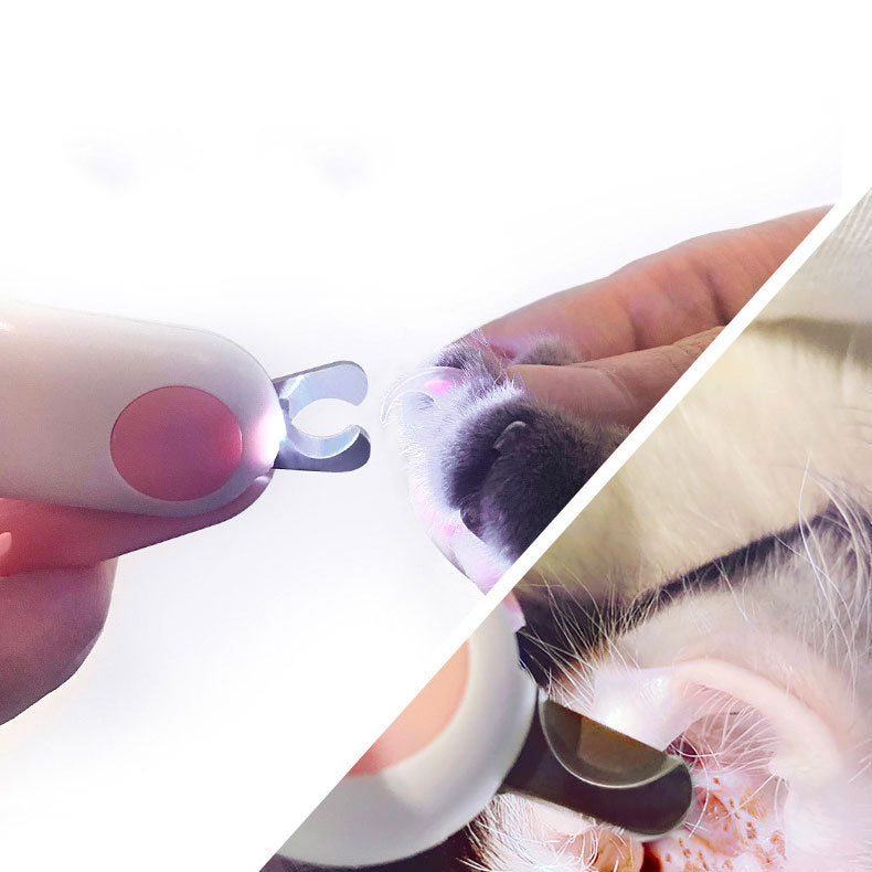 LED Illuminating Pet Mini Nail Trimmer