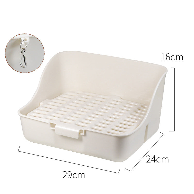 Litter Box Bunny Corner Toilet Box