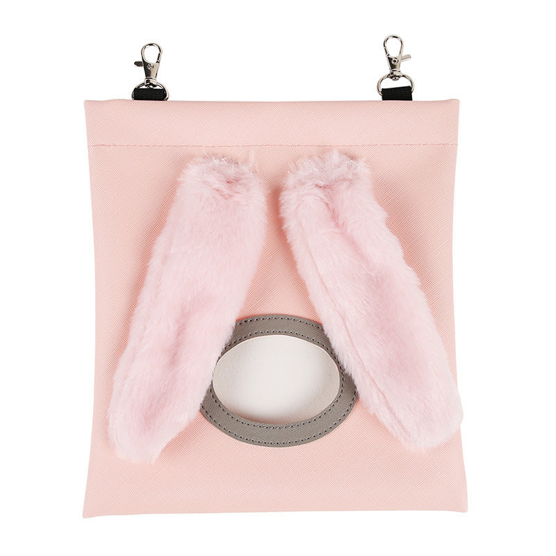 Cute Straw Bag Totoro Bunny Feeder