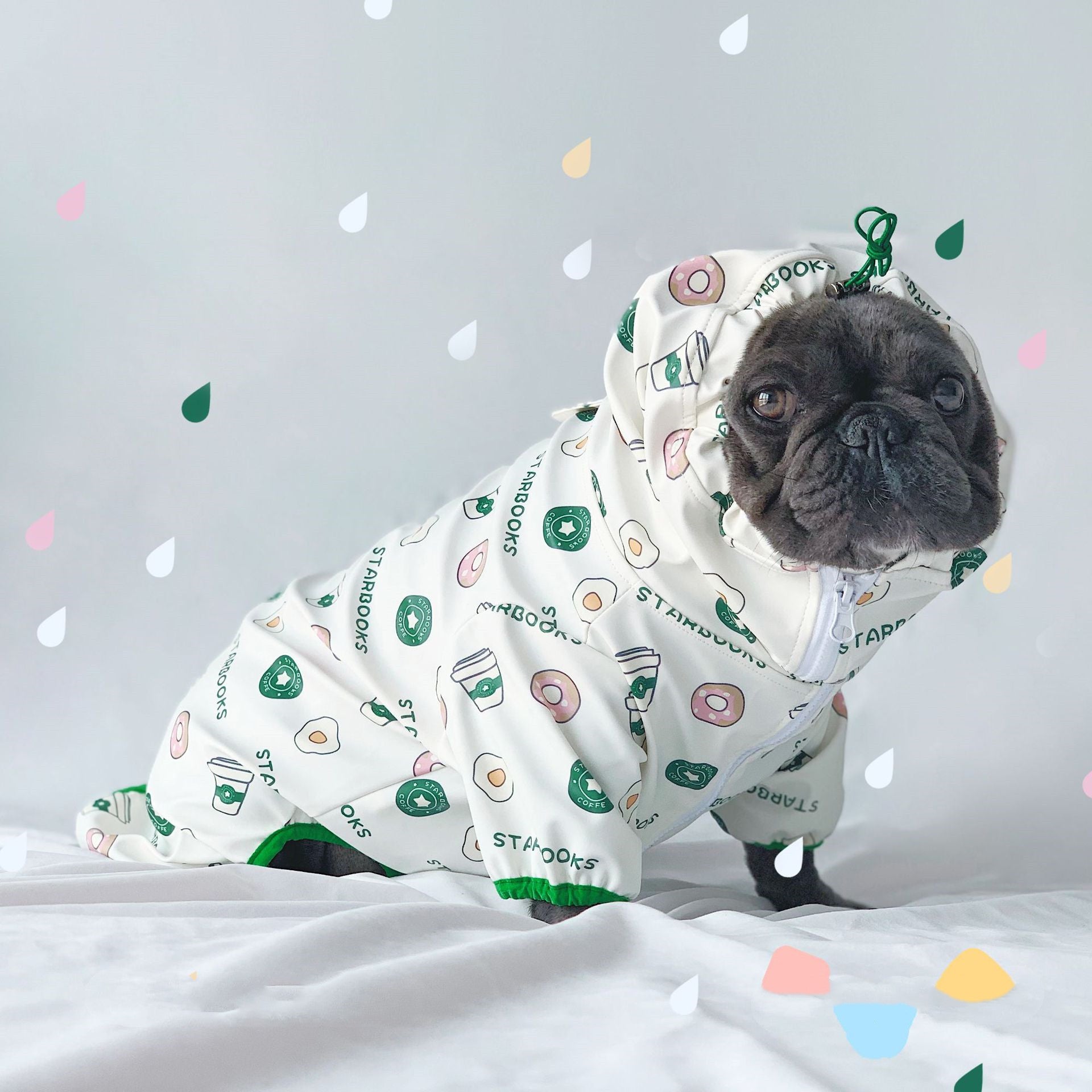 Stylish and Functional Eco-Friendly Dog Raincoat