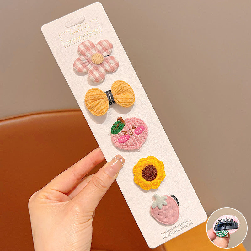 Home Cartoon Creative Mini Dog Hairpin