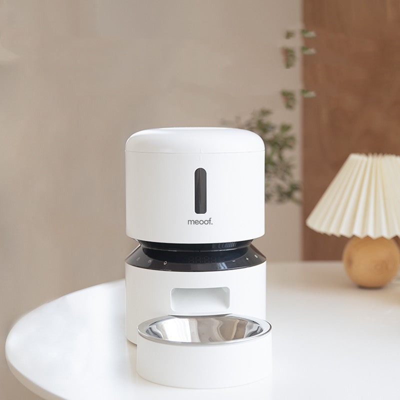 Capsule Automatic Cat Feeding Double Bowl