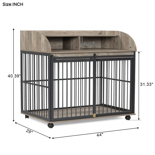 Wooden Kennel Suitable for Large Medium-sized Dogs