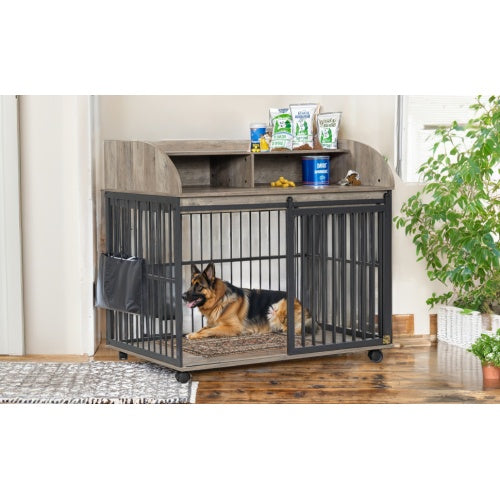 Wooden Kennel Suitable for Large Medium-sized Dogs