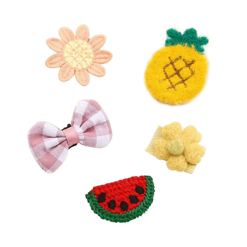 Home Cartoon Creative Mini Dog Hairpin